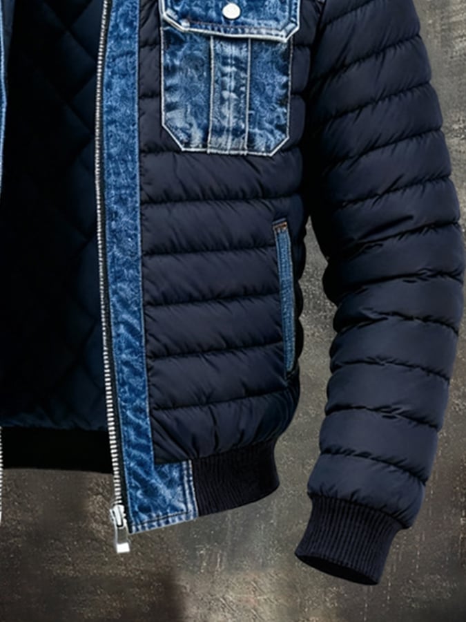 Veste en Jean Classique pour Homme 1