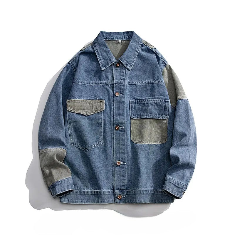 Veste en Jean Patchwork pour Femme 0