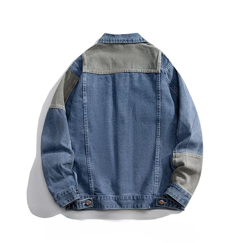 Veste en Jean Patchwork pour Femme 1