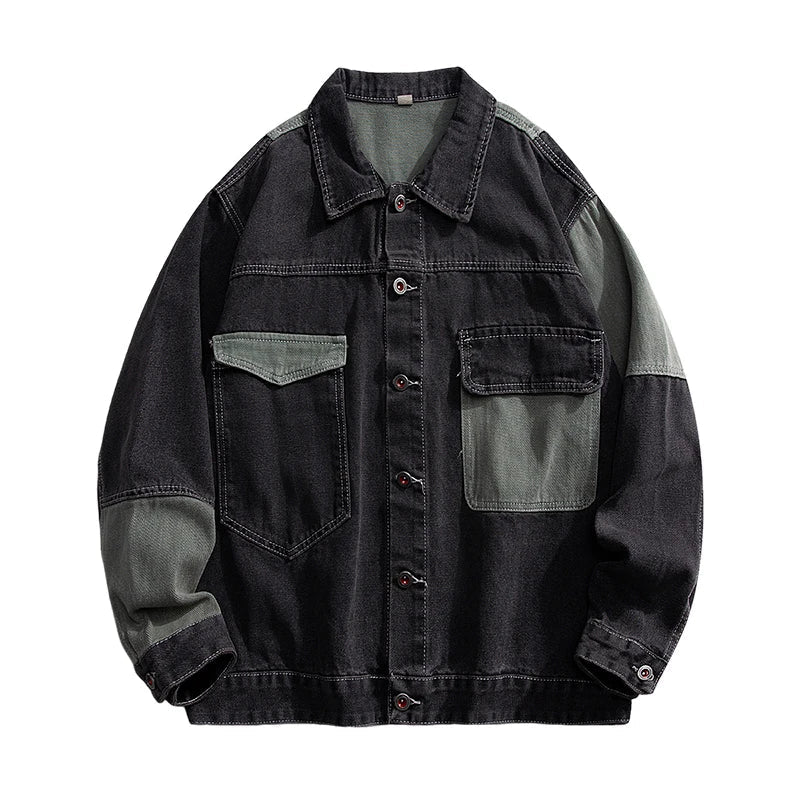 Veste en Jean Patchwork pour Femme 2