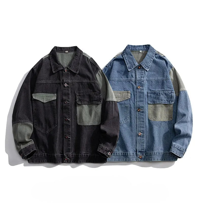 Veste en Jean Patchwork pour Femme 4