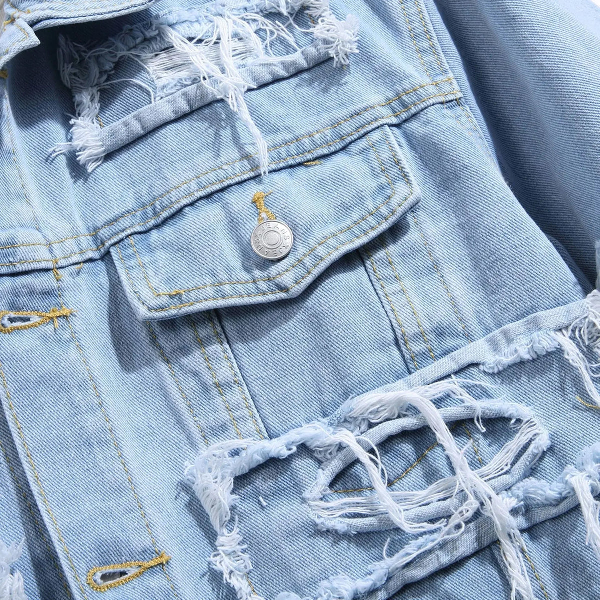 Veste en Jean pour Homme Style Classique 4