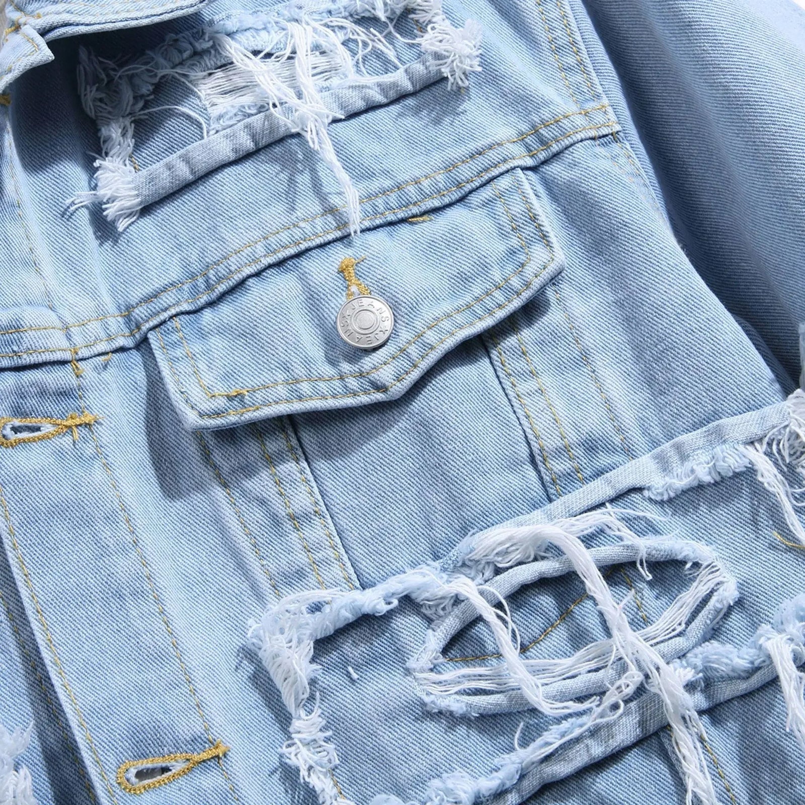 Veste en Jean pour Homme Style Classique 4