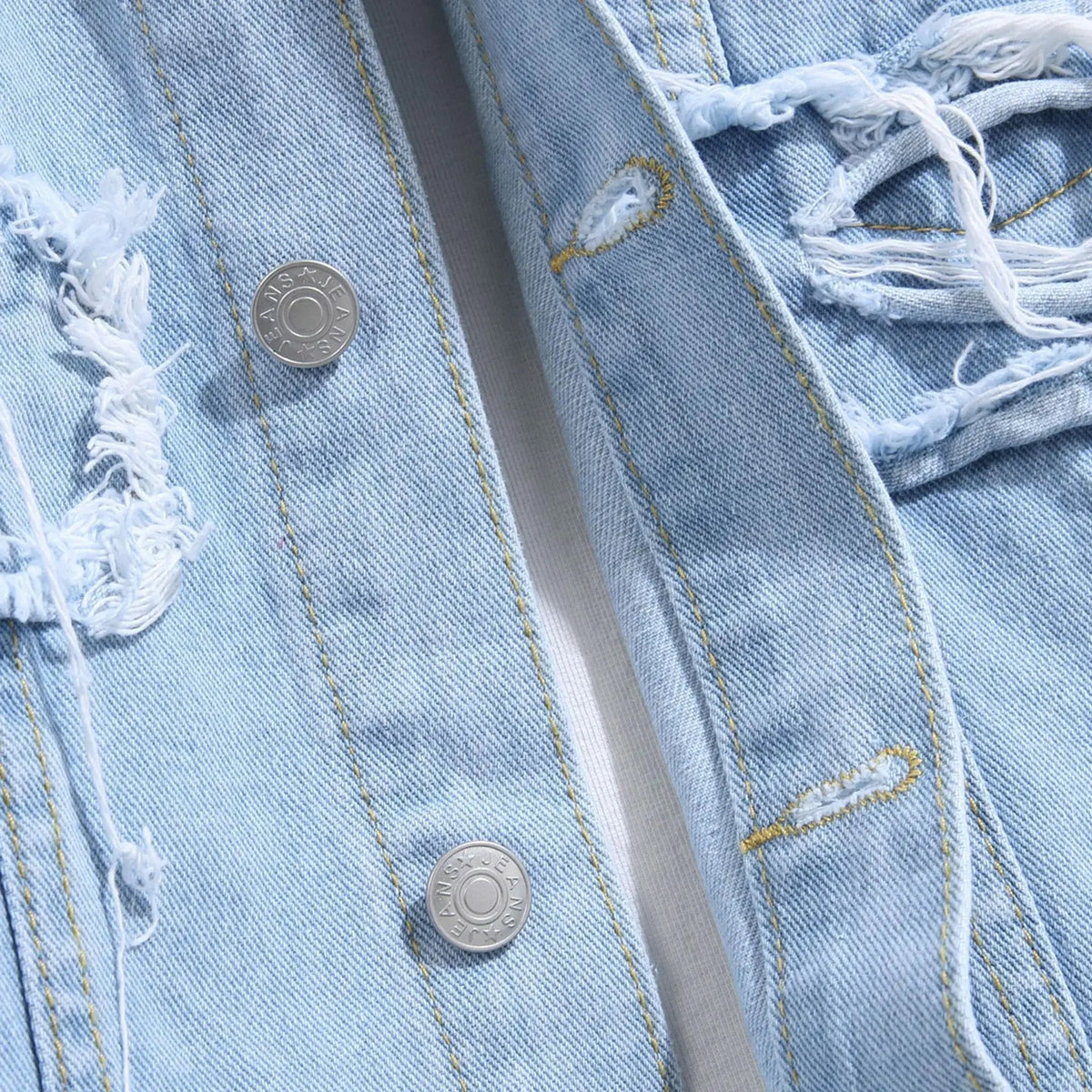 Veste en Jean pour Homme Style Classique 5