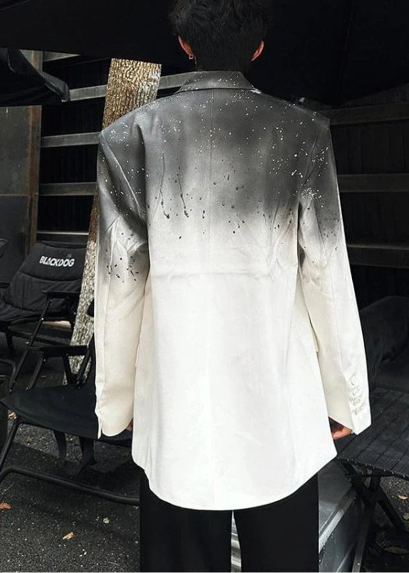 Veste homme oversize tie-dye pour automne 4