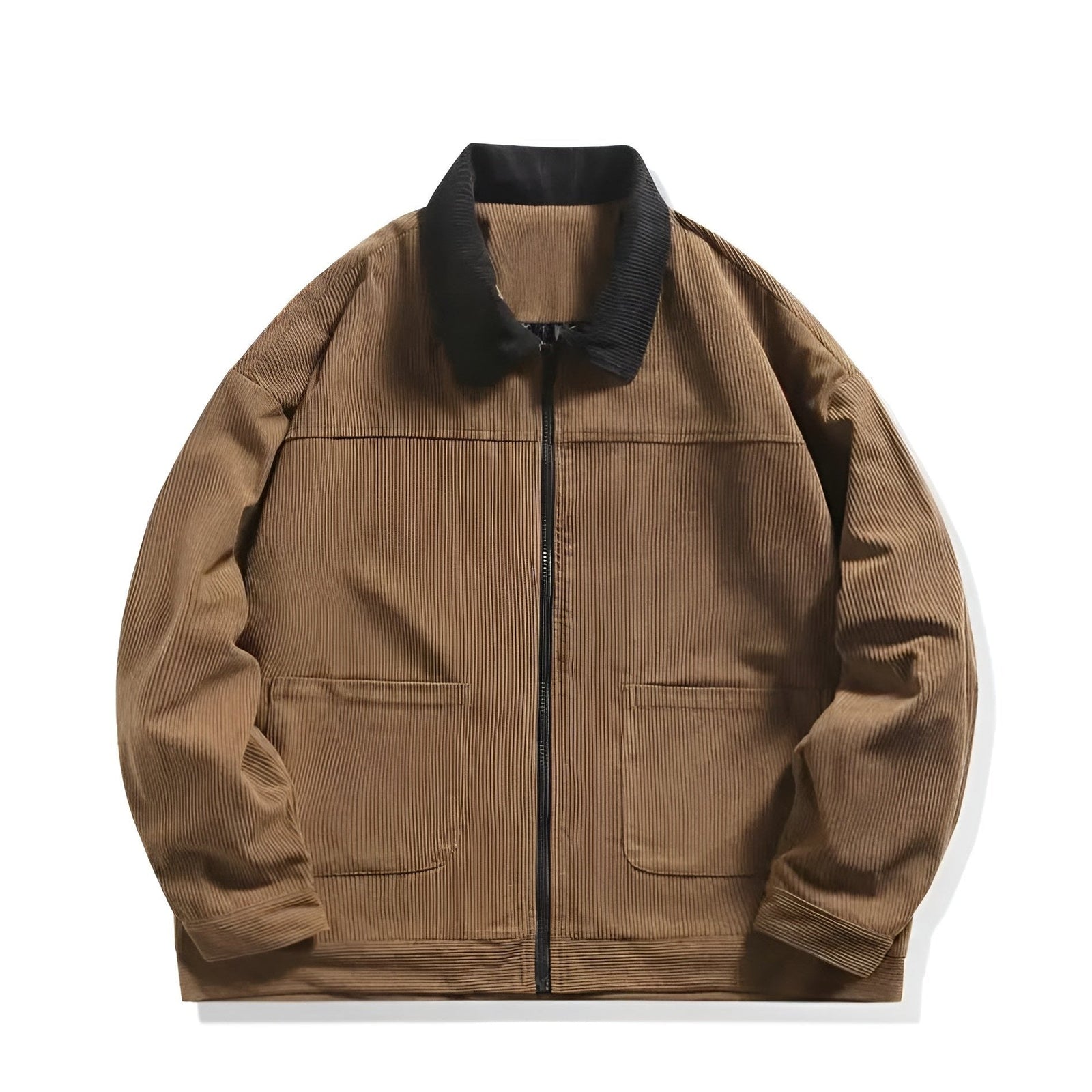 Veste pour Femme en Velours Côtelé Color Block 0