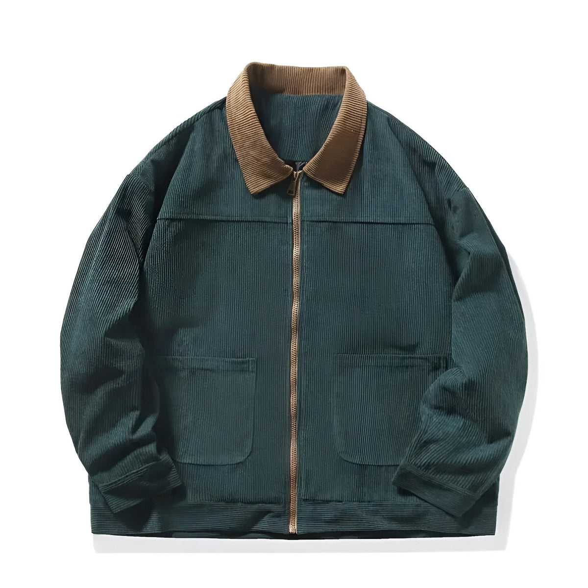 Veste pour Femme en Velours Côtelé Color Block 2