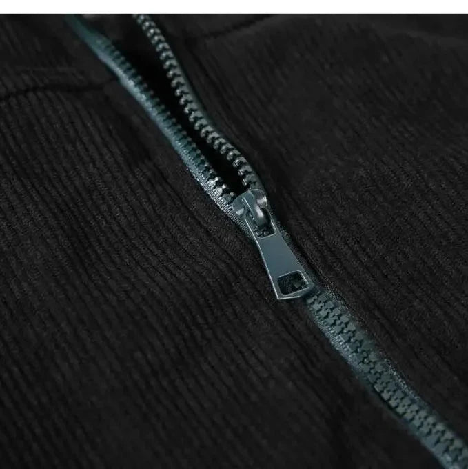 Veste pour Femme en Velours Côtelé Color Block 7
