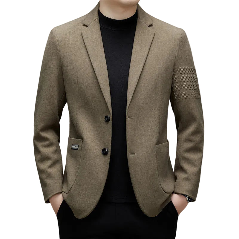 Veste pour Homme Chic avec Motif à Carreaux 0