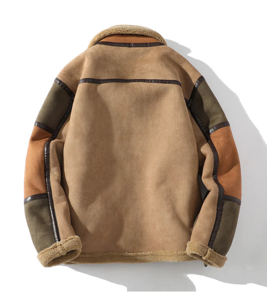 Veste pour Hommes Décontractée à Blocs de Couleurs 1