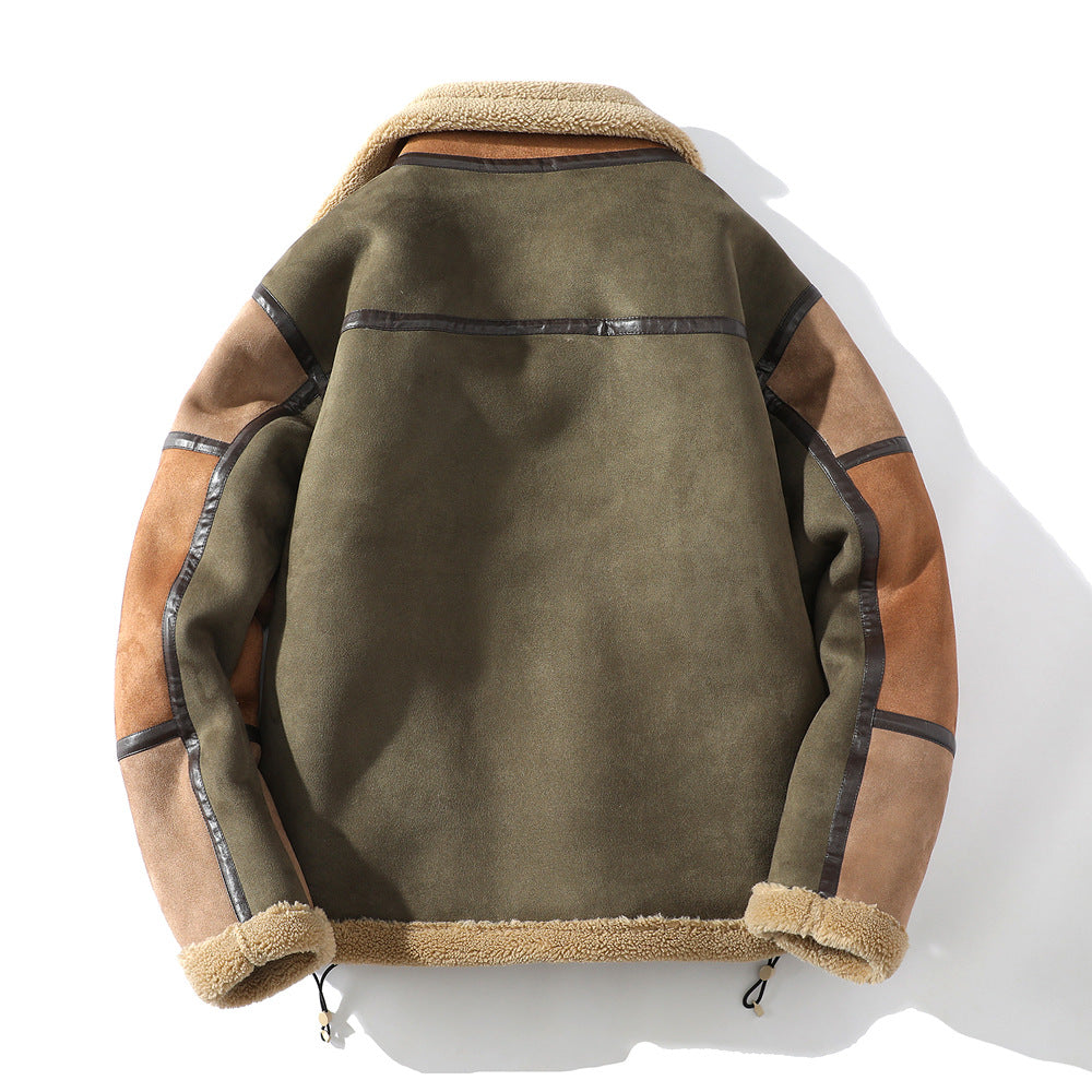 Veste pour Hommes Décontractée à Blocs de Couleurs 3
