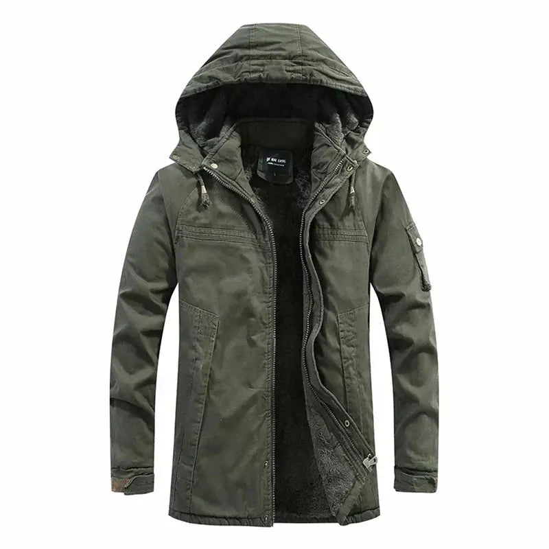 Veste pour Hommes Moderne avec Doublure Chaleureuse 0