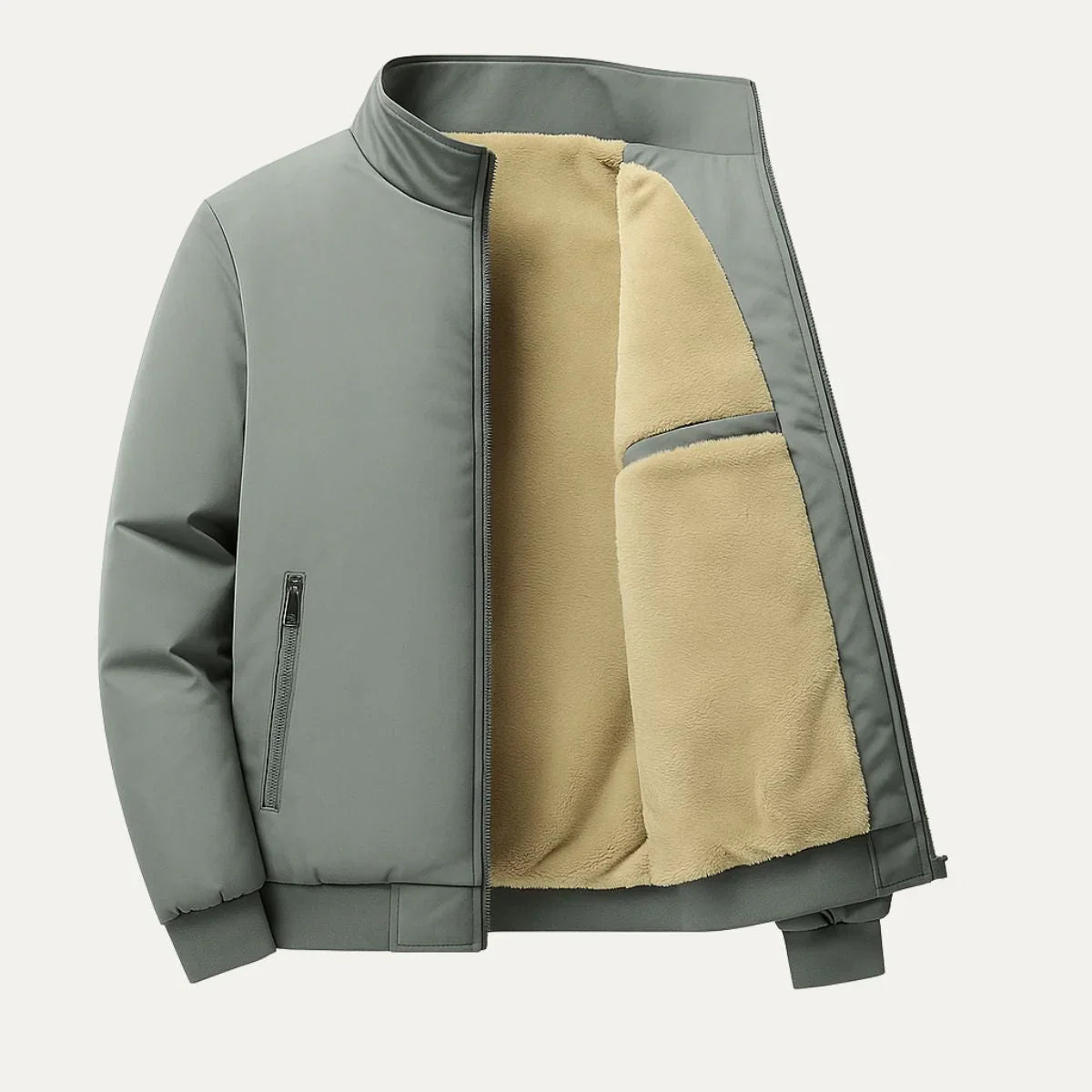 Veste pour Hommes en Sherpa Classique 2