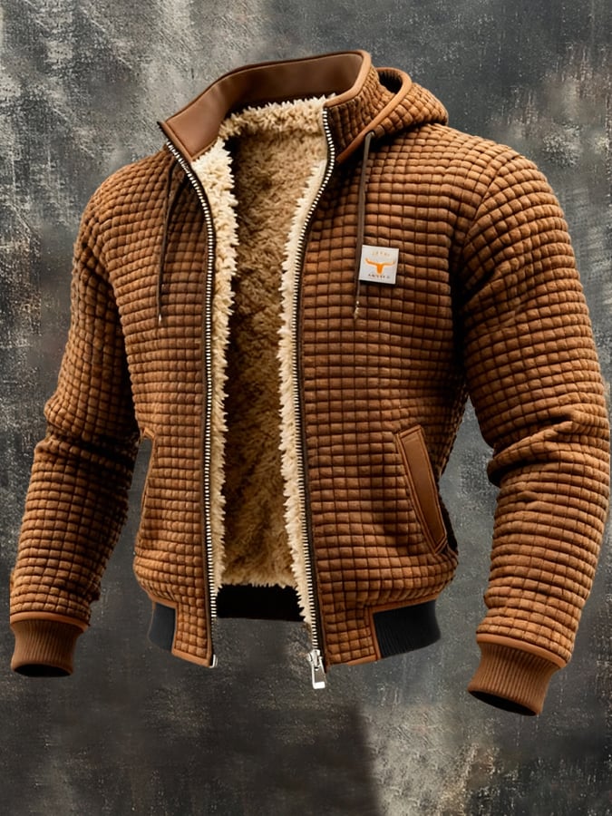 Veste pour hommes en polaire thermique 4