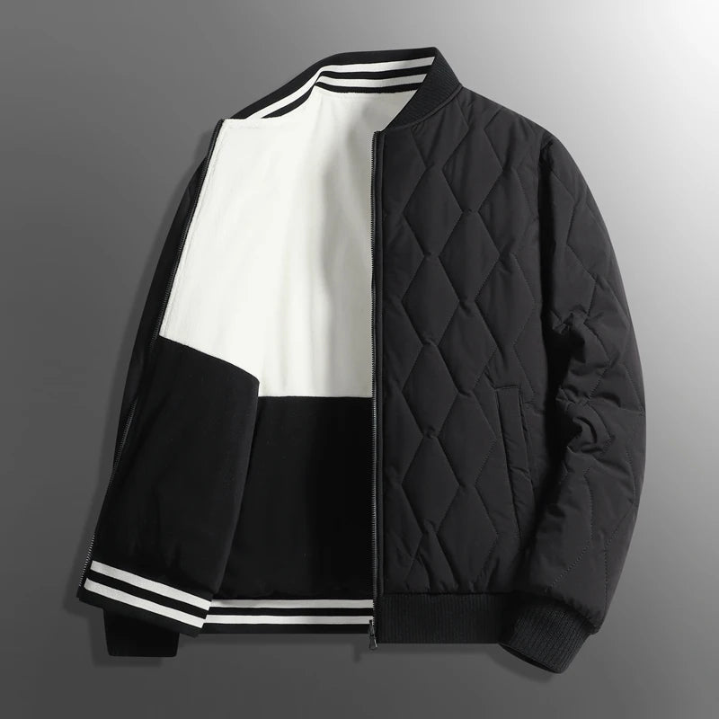Veste universitaire matelassée pour hommes 3