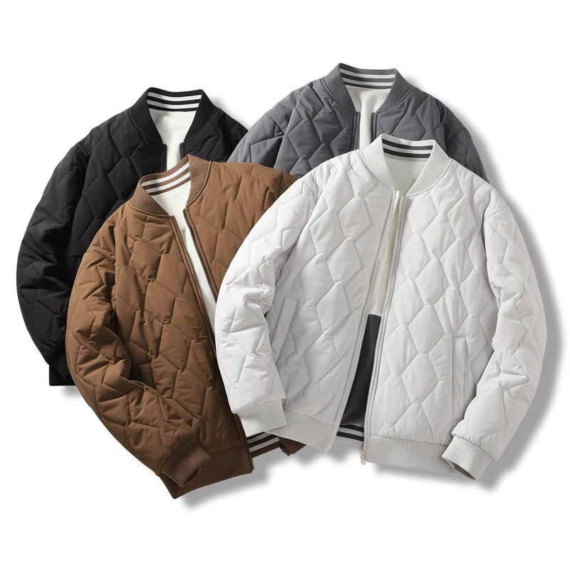 Veste universitaire matelassée pour hommes 4