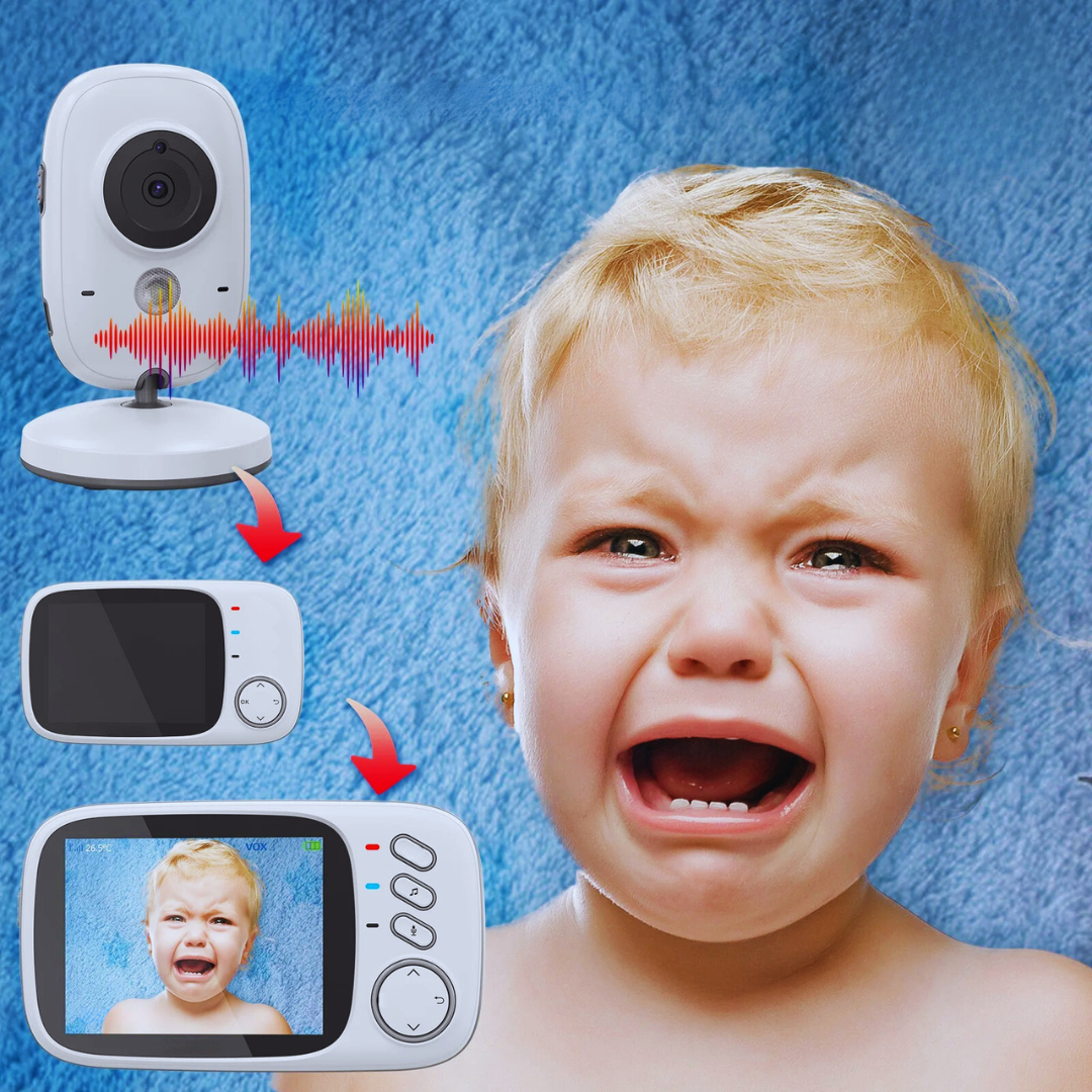 Moniteur vidéo sans fil haute résolution pour bébé