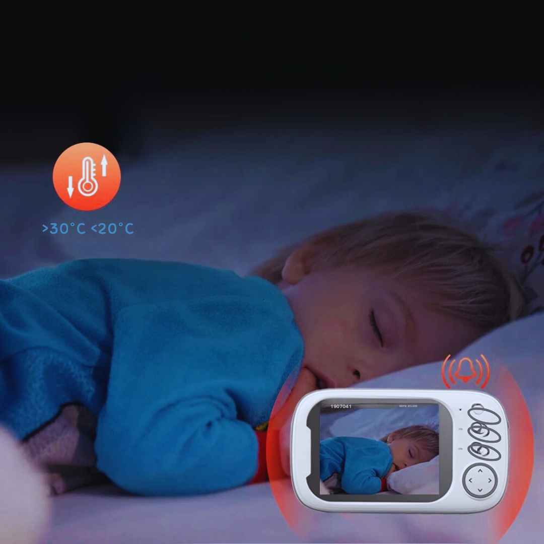 Moniteur vidéo sans fil haute résolution pour bébé