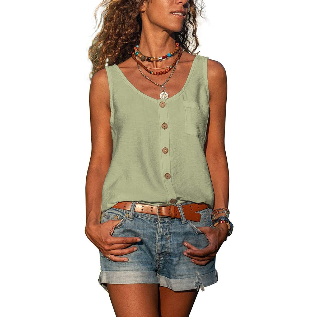 Women’s Chic Tank Top Ibiza Style 10