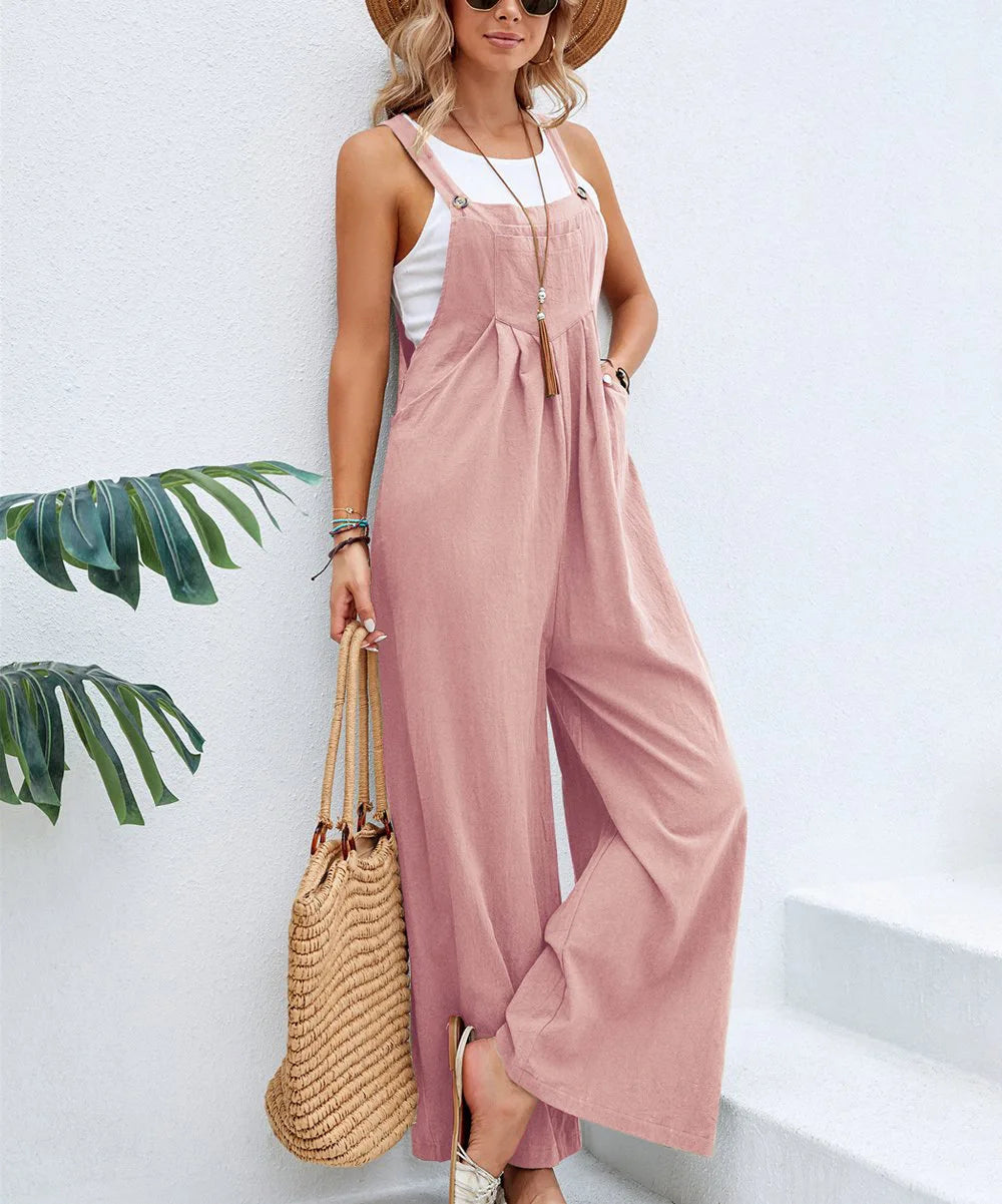 Women’s Denim Jumpsuit Street Style 1