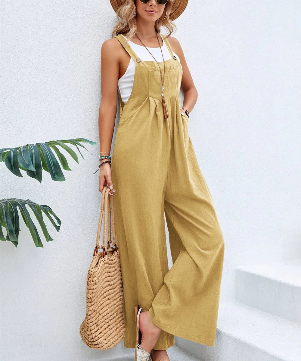 Women’s Denim Jumpsuit Street Style 2
