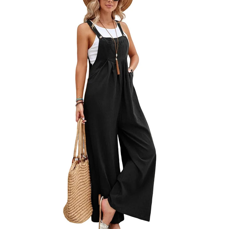 Women’s Denim Jumpsuit Street Style 7