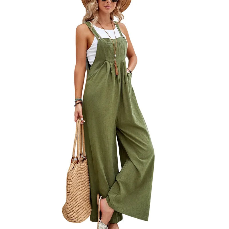 Women’s Denim Jumpsuit Street Style 8