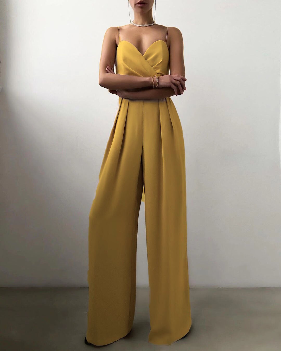 Women’s Jumpsuit Adjustable Straps 4