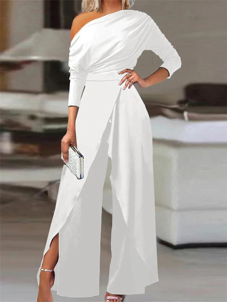 Women’s Jumpsuit Ample avec Épaule Dégagée 3