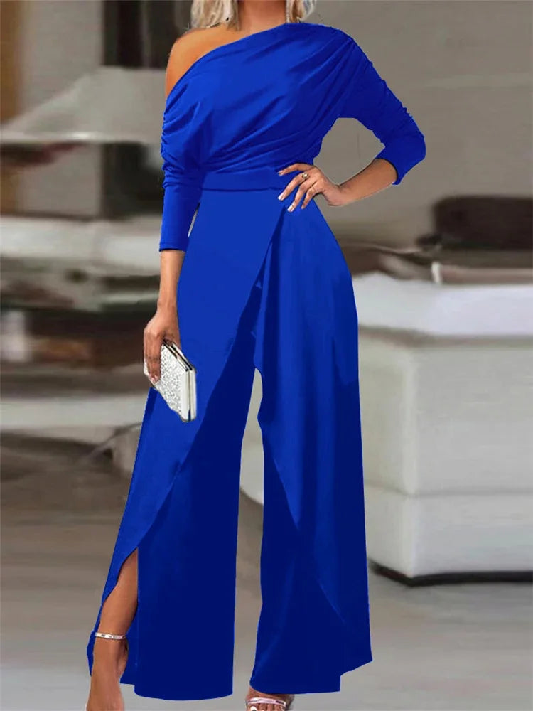 Women’s Jumpsuit Ample avec Épaule Dégagée 4
