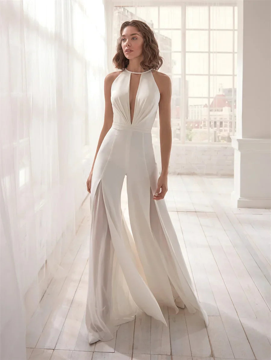 Women’s Jumpsuit V-Neck Chic Style 1