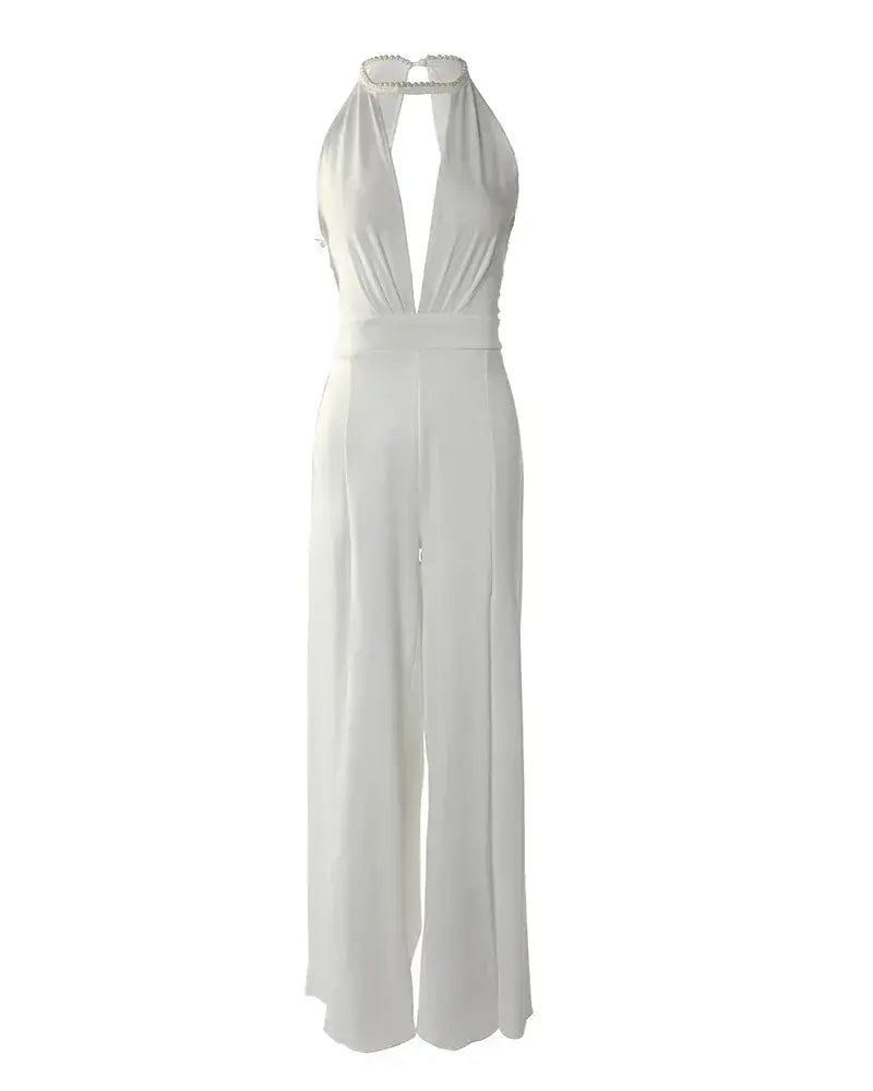 Women’s Jumpsuit V-Neck Chic Style 4
