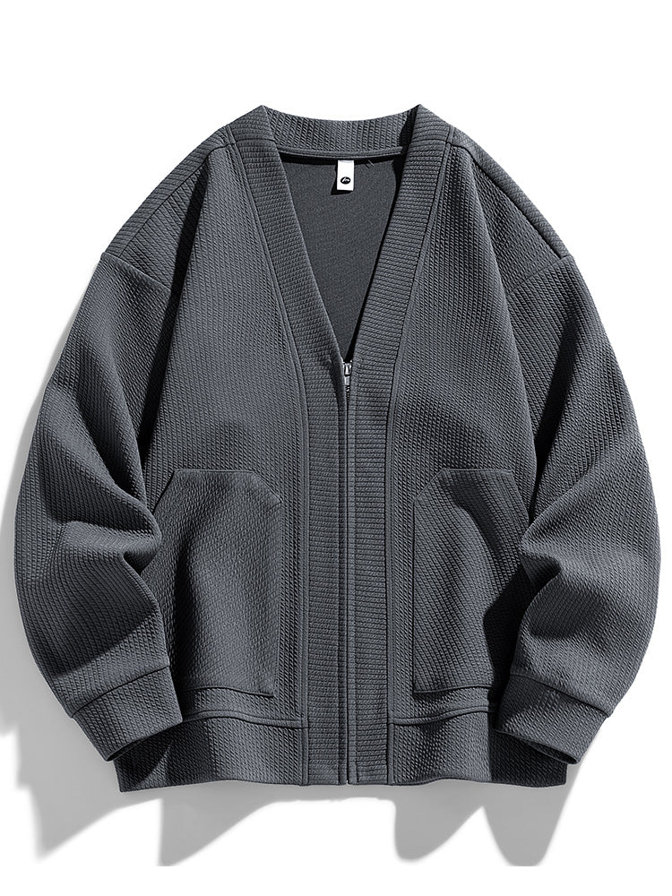 Women’s Oversized Zip-Up Cardigan 1