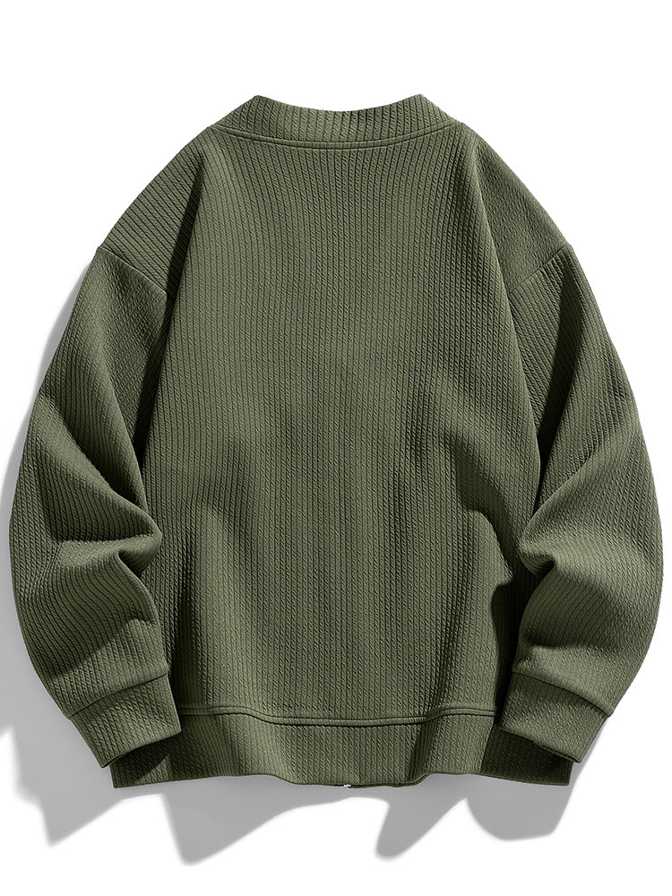 Women’s Oversized Zip-Up Cardigan 4