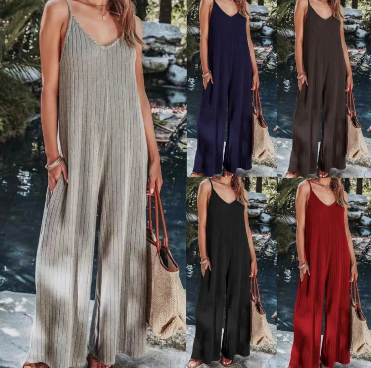 Women's Summer Jumpsuit Backless 0