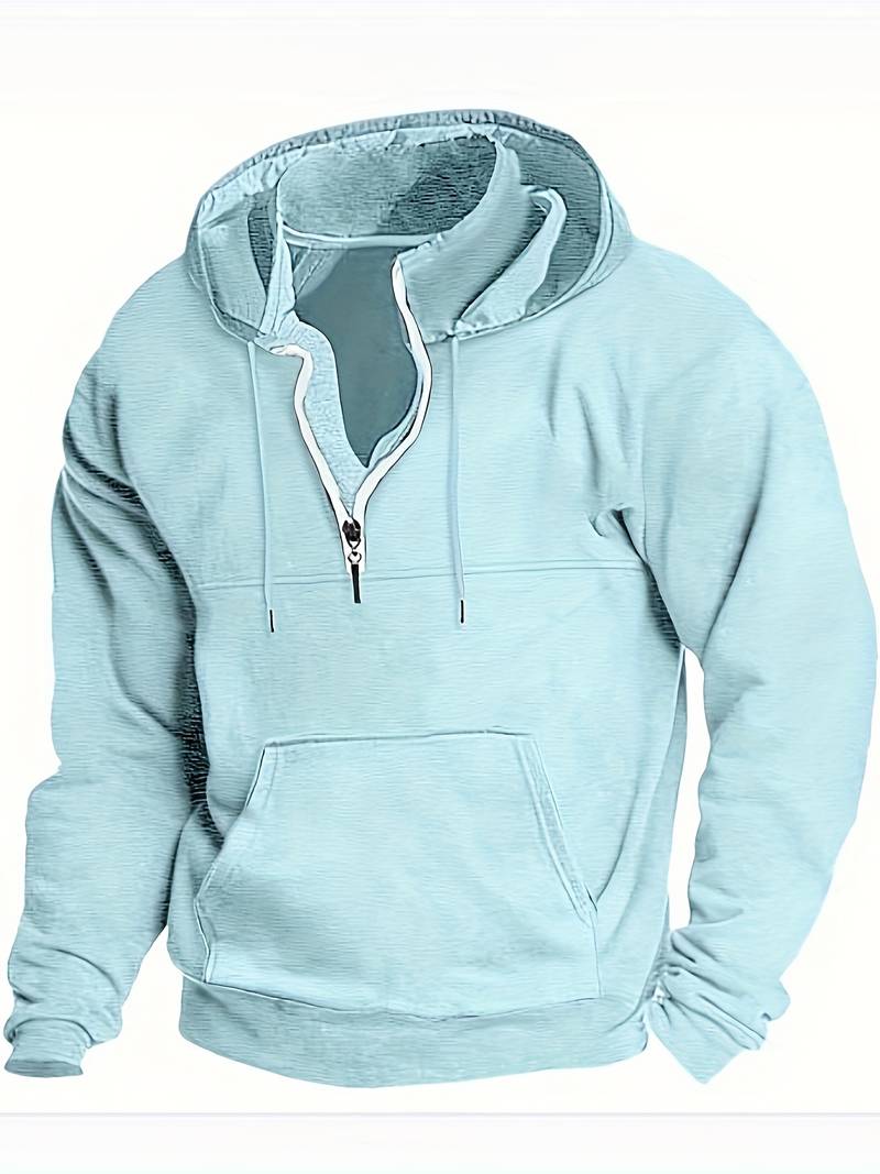 Variant image for Sweat à Capuche Homme Décontracté en Coton Doux-43