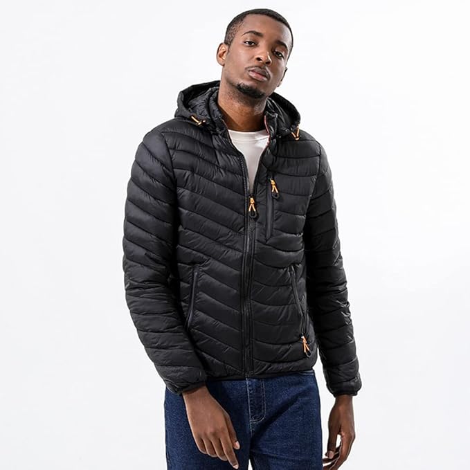 Veste légère en coton matelassé pour hommes