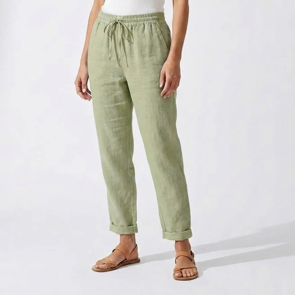 Pantalon Fluide Femme Léger en Ample