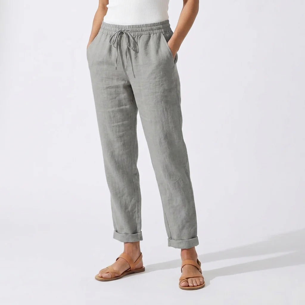 Pantalon Fluide Femme Léger en Ample