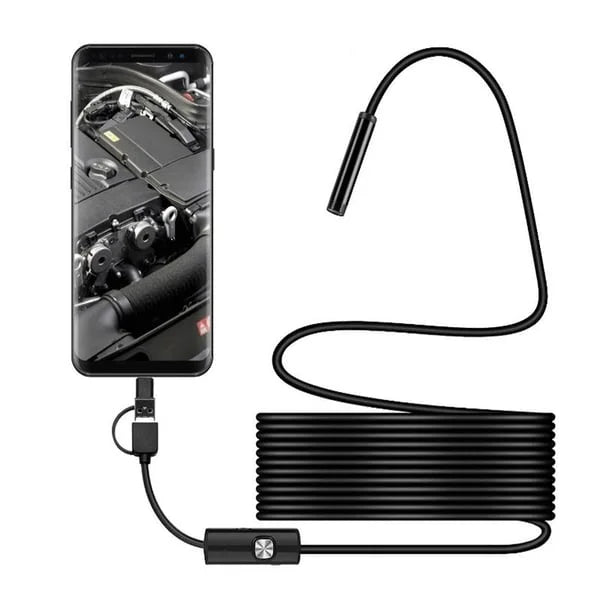 Variant image for Caméra Endoscope Portable Flexible Haute Définition pour Inspection-1