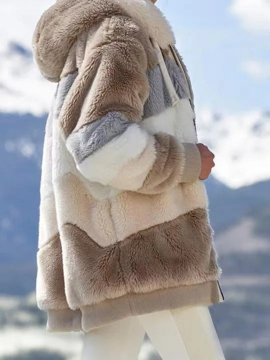 Veste à capuche surdimensionnée pour femmes