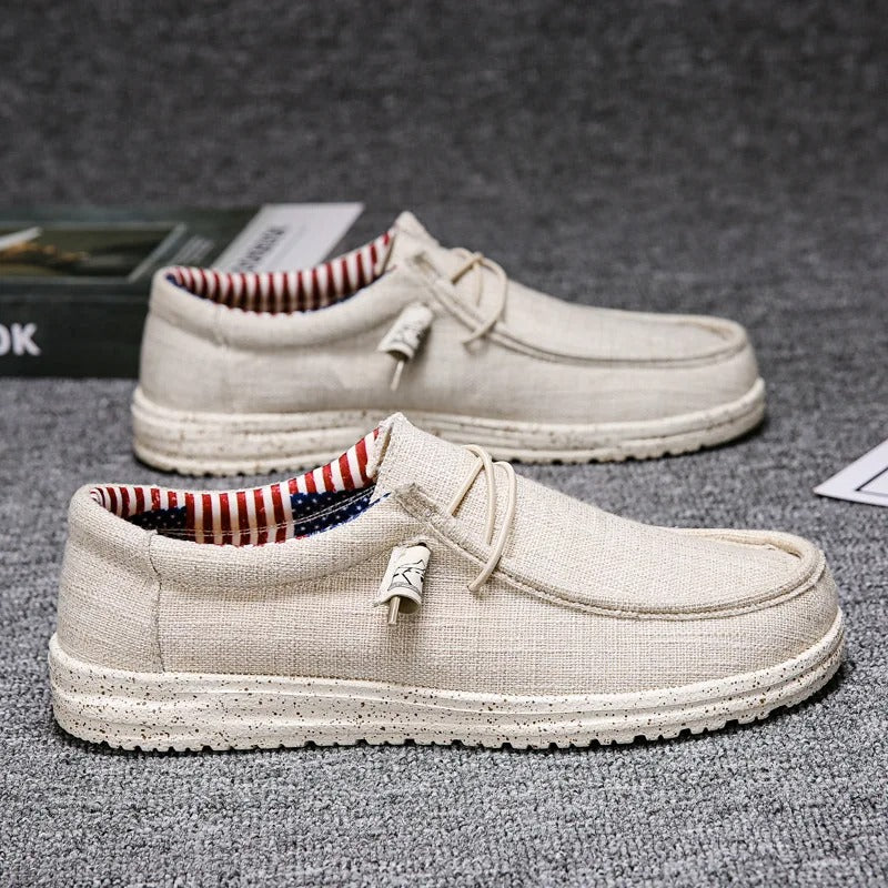 Chaussures en toile pour hommes