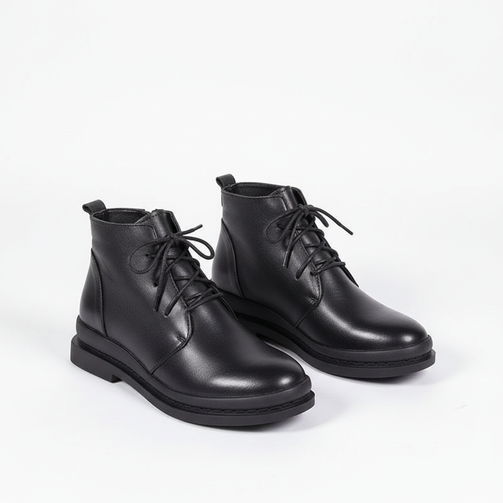 Bottes pour Femmes à Sangles Croisées