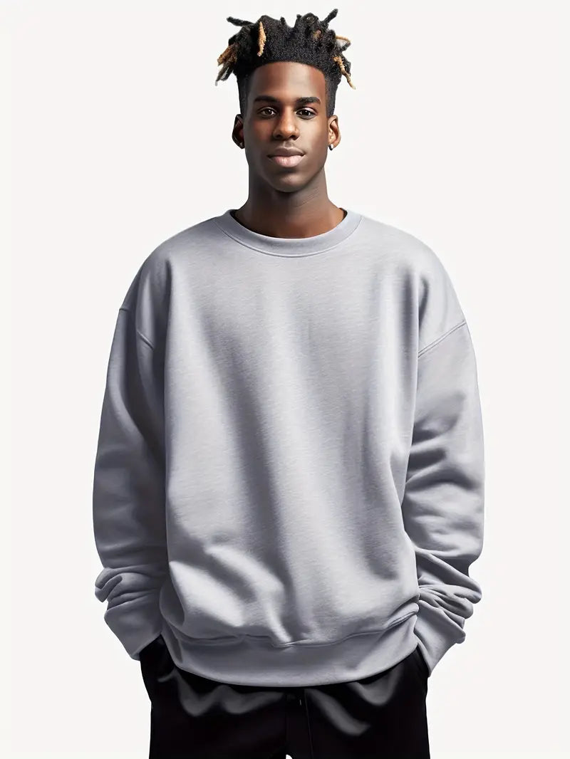 Variant image for Pull Homme Décontracté Circulaire Coton-9