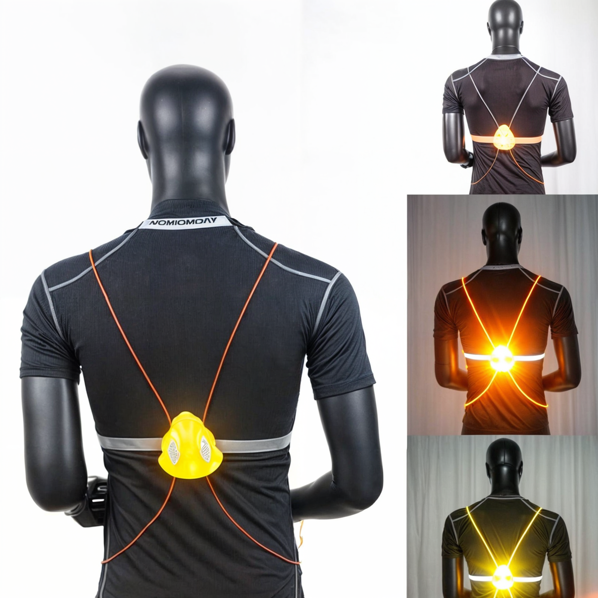 Gilet de sécurité réfléchissant à LED