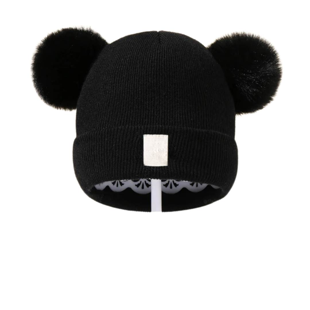Bonnet bébé tricoté en laine