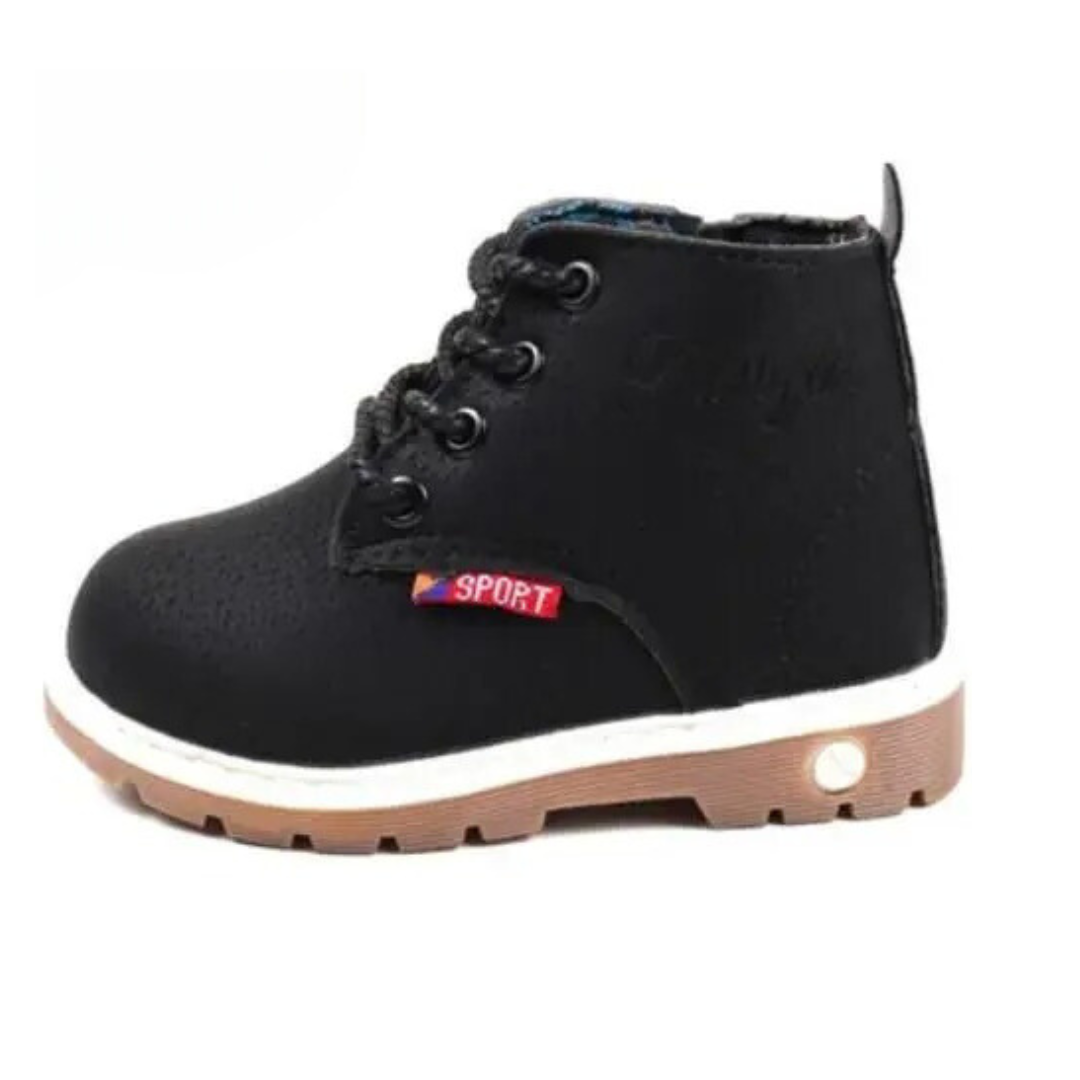 Bottes en cuir souple pour enfants