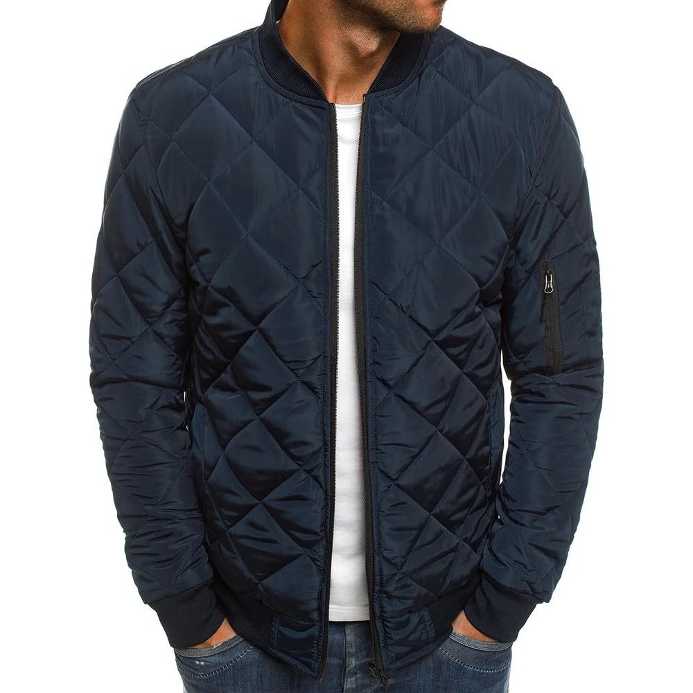 Veste bombardier matelassée pour hommes