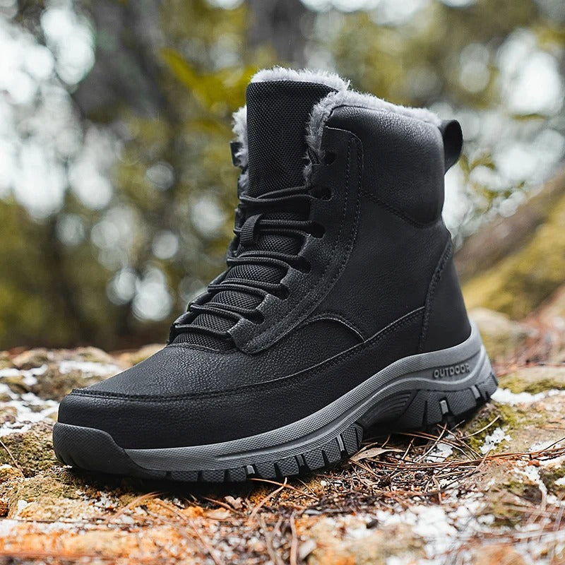 Bottes de neige avec fourrure pour hommes