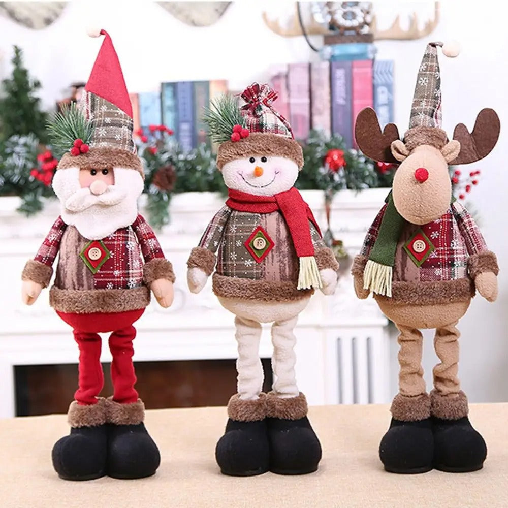 Poupée de Noël télescopique